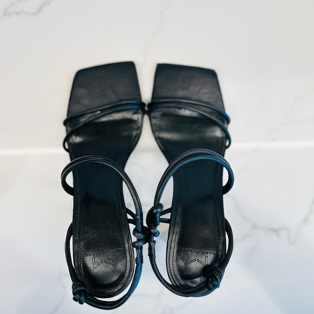 Marc Fisher LTD sling back black heels